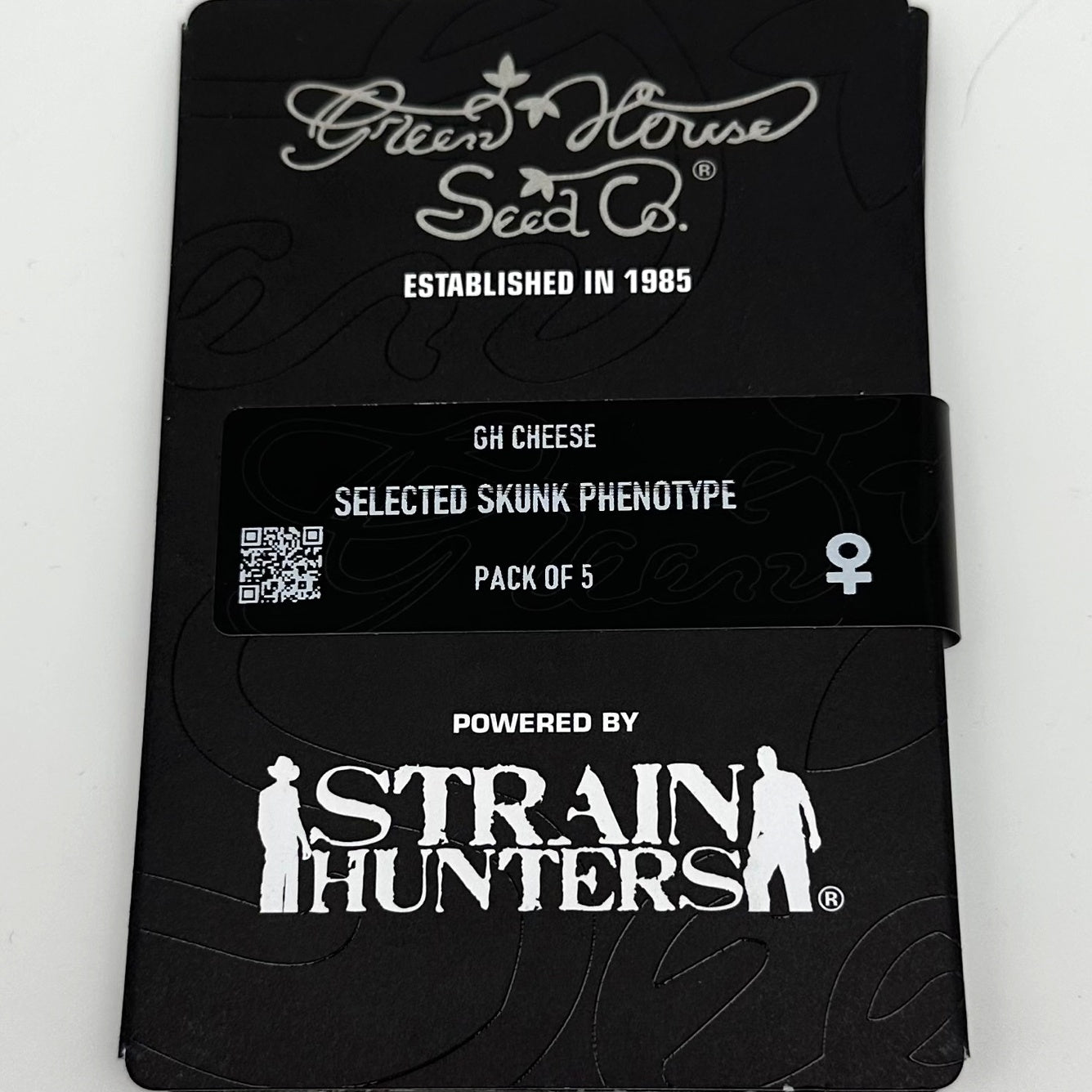 green house seeed co. seedpack gh cheese powered by strainhunters
