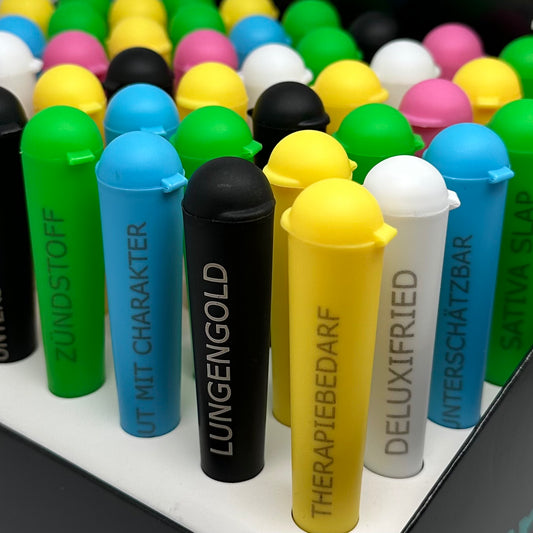 mehr bunte hüllen mit gelaserten sprüchen