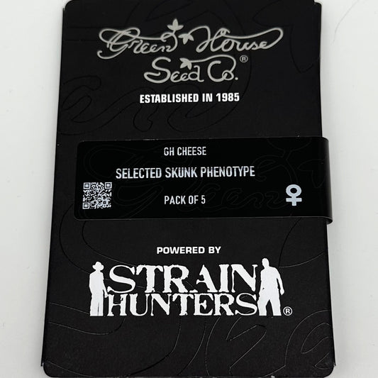 green house seeed co. seedpack gh cheese powered by strainhunters